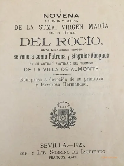 Novena a la virgen del rocio en 1923 - IMG_7075