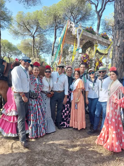 Bonares-1-Momentos del camino rocio 2023