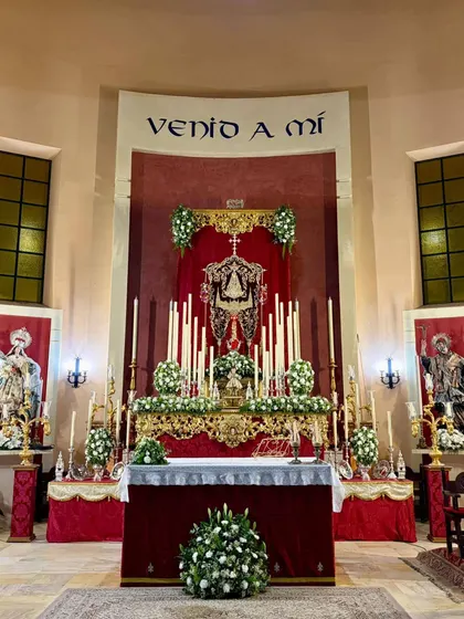 Altar de cultos rocio 2026-SEvilla sur