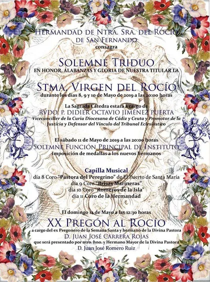 San Fernando Cultos rocio 2019