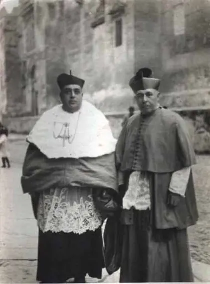 Cardenal Almaraz y el obispo de Plasensia