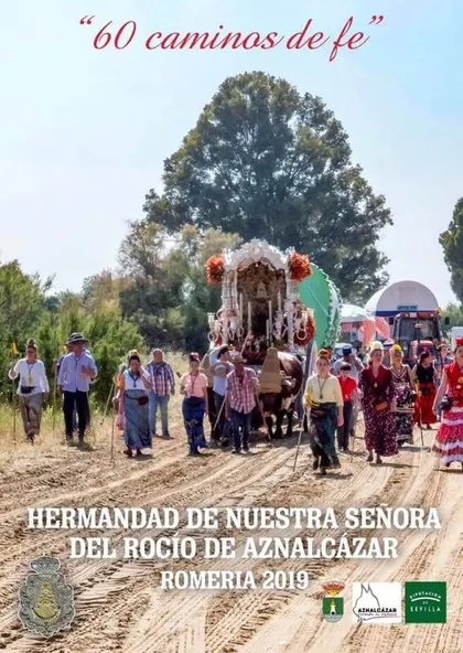 Aznalcazar Cartel de la romeria del rocio 2019