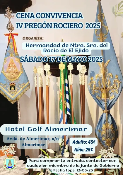 Actos rocio 2025 Ejido