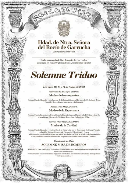 Rocio Garrucha Cultos 2021