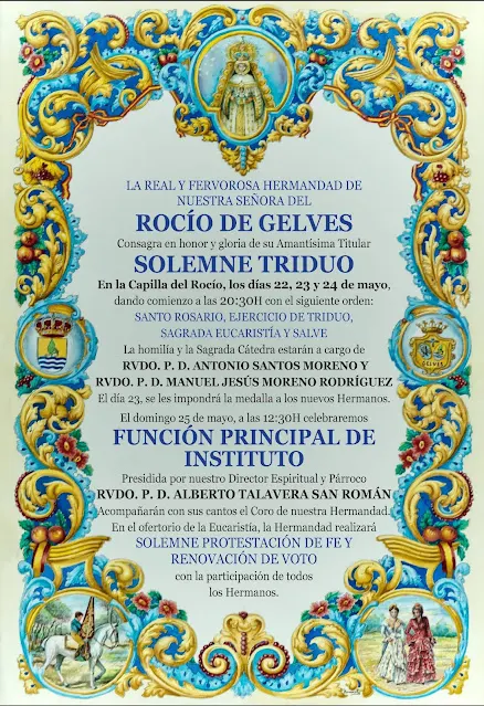 Actos rocio 2025 Gelves
