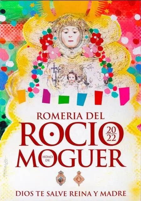 cartel rocio 2022 Moguer