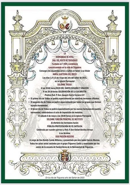 cultos rocio 2023 trigueros