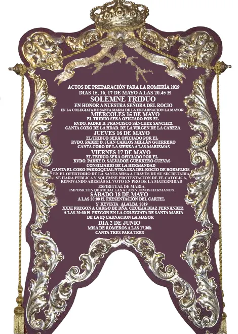 Ronda cultos rocio 2019