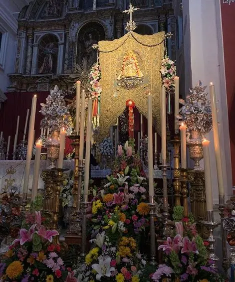 Cadiz altar rocio 2020