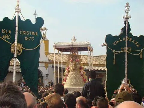 Isla Cristina y Villarrasa procesion Virgen 2016-1