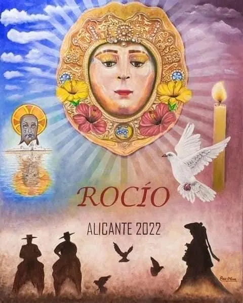 Cartel rocio 2022 Alicante