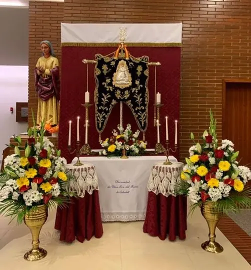 Rocio altar cultos Sabadell 2021