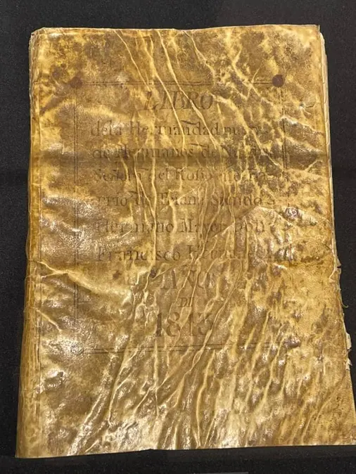 libro registro de hermanos rocio triana