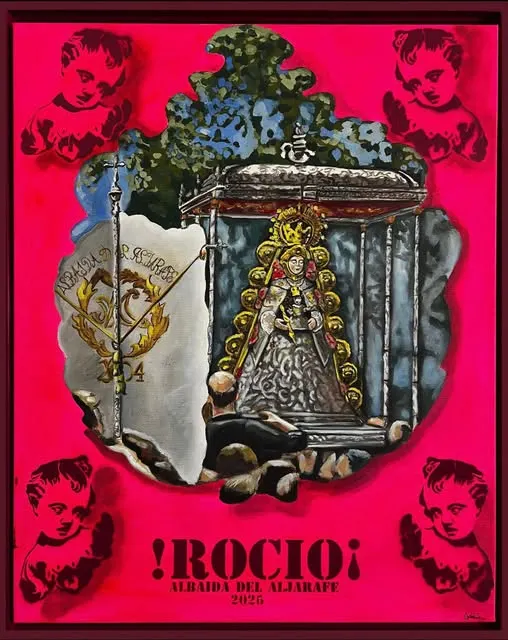 Carteles que dicen rocio Albaida del Aljarafe 2026 -5