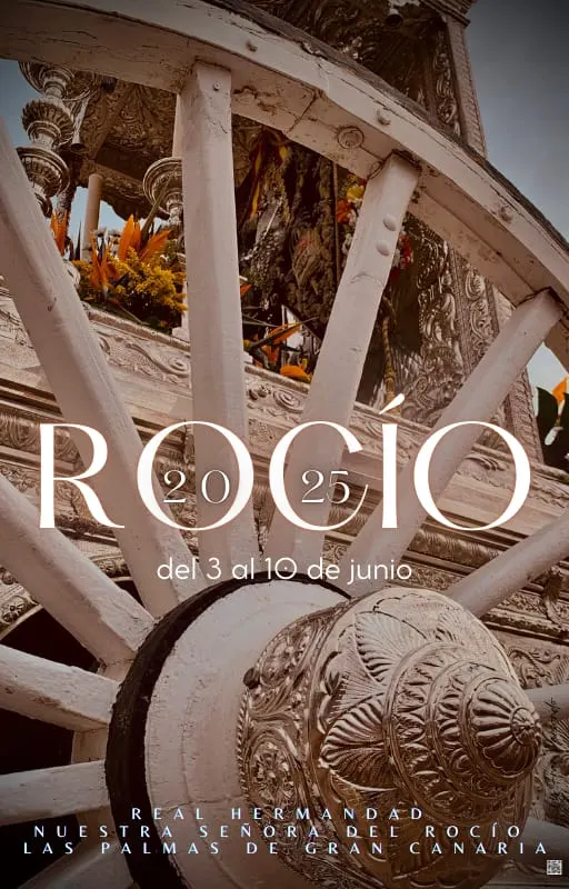 Cartel rocio 2025 Las Palmas de Gran Canaria