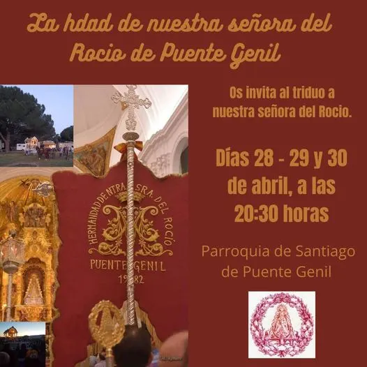 Puente Genil cartel rocio 2021