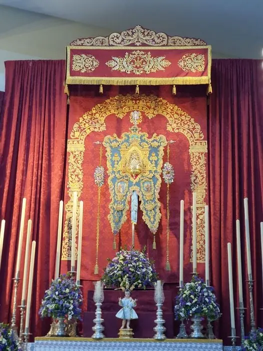 Rocio altar cultos Montequinto 2021