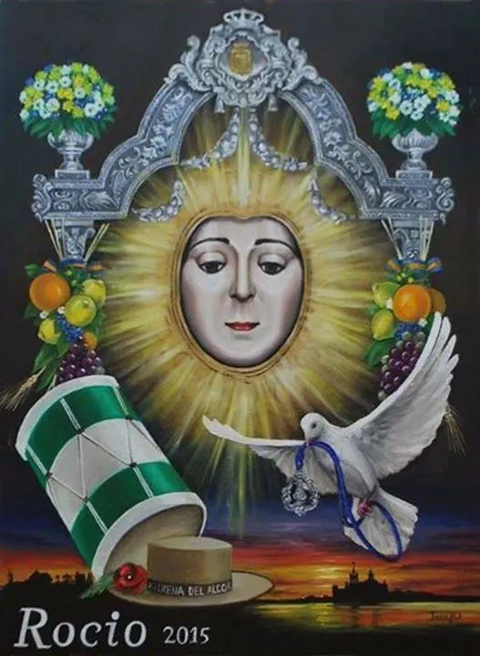 Villalba del Alcor cartel rocio 2015