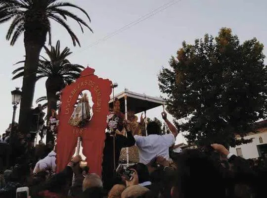 Las Cabezas procesion Virgen 2016-1