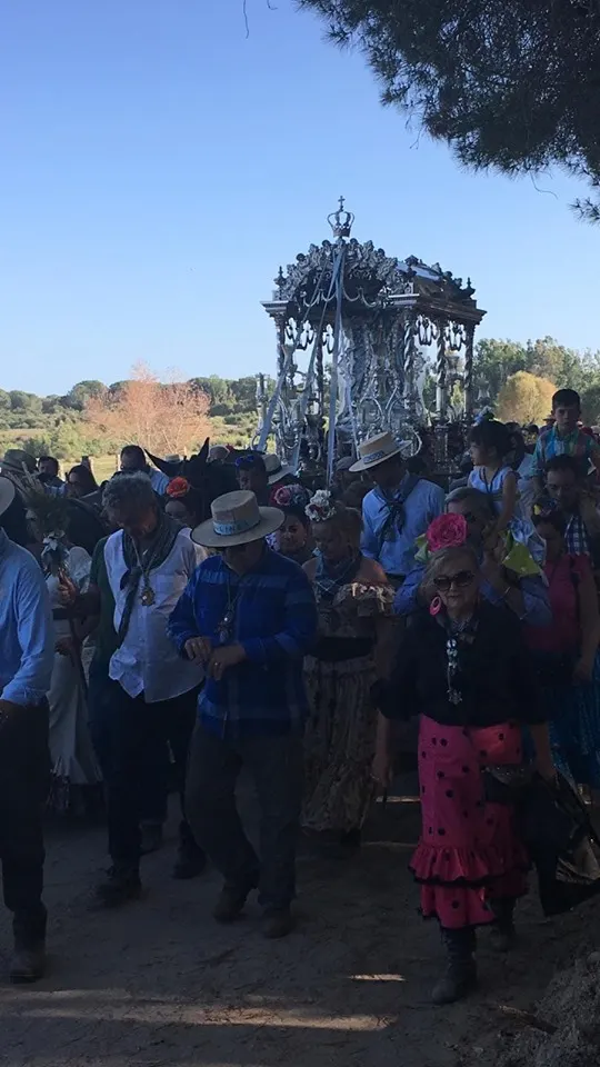 Momentos del Camino al Rocio 2019-La Linea de la Concepcion