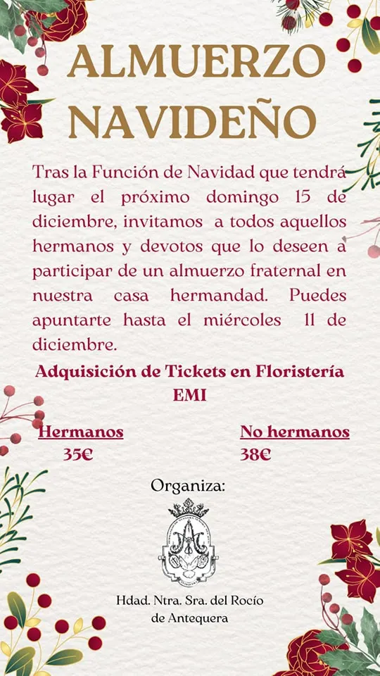 rocio navidad 2024 Antequera