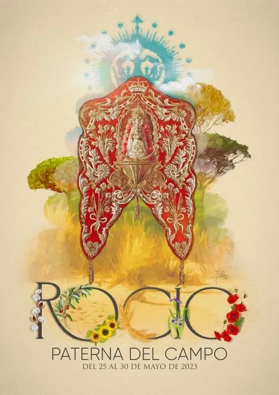 Cartel Rocío 2023 Paterna del campo