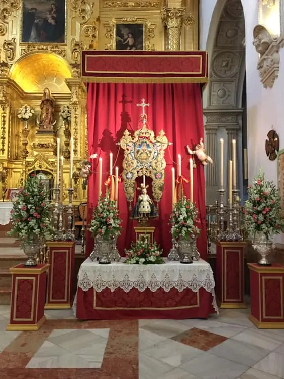 Altar Rocio de Cabra 2019