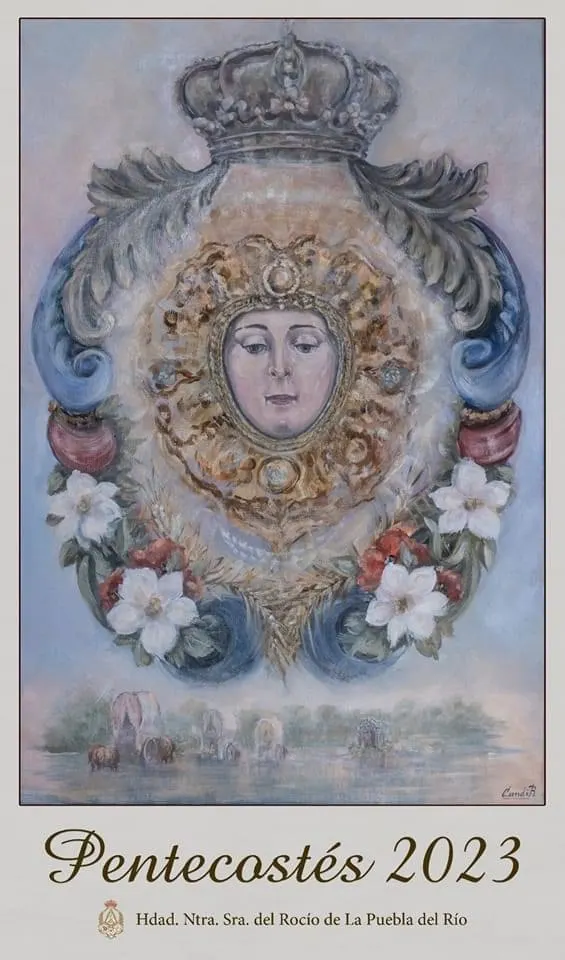 cartel rocio 2023-La puebla del rio
