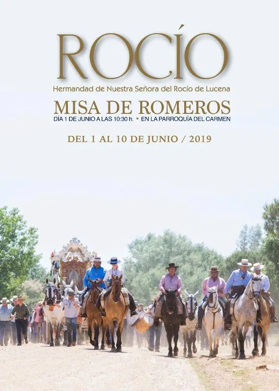 Lucena cartel rocio 2019
