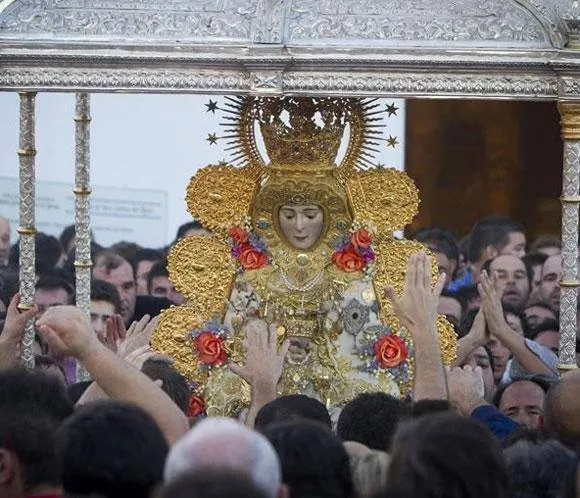 La Virgen del Rocio-pueblo-almonte