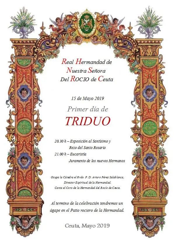 Ceuta cultos rocio 2019