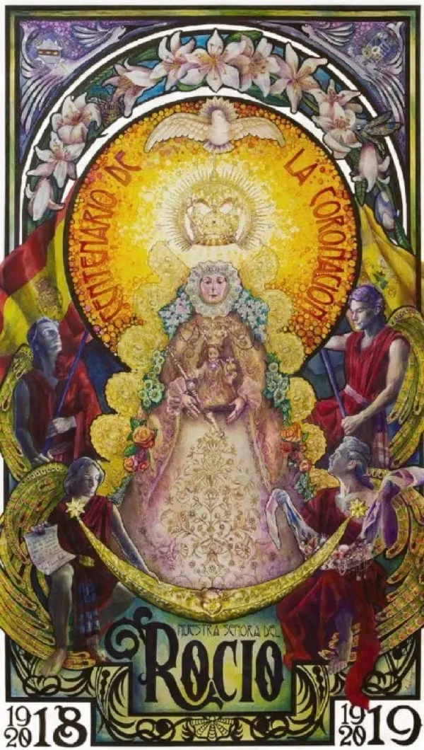 Azulejos Virgen rocio-7