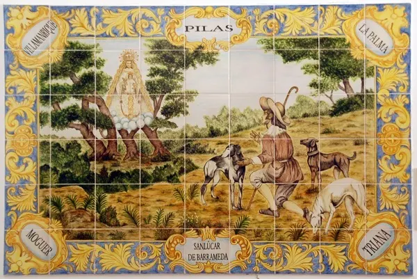 Azulejos Virgen rocio-Museo-Tesoro del Rocío-1