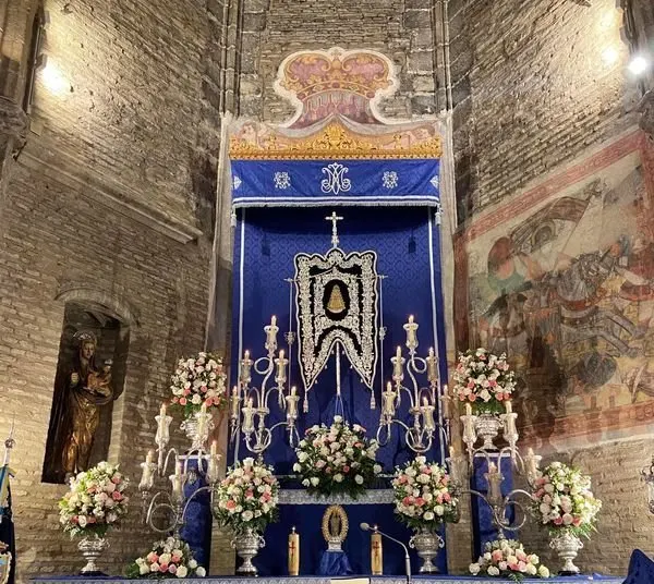 Altar rocio 2022-Palos de la Frontera