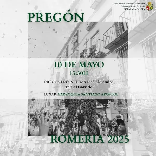 Acos rocio 2025 Malaga la caleta