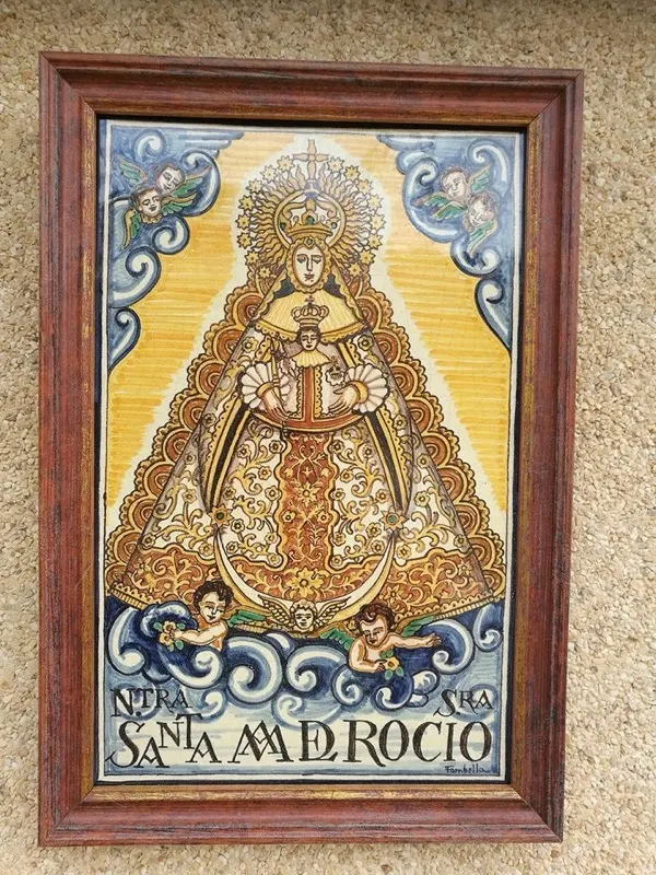 Azulejos Virgen rocio-2