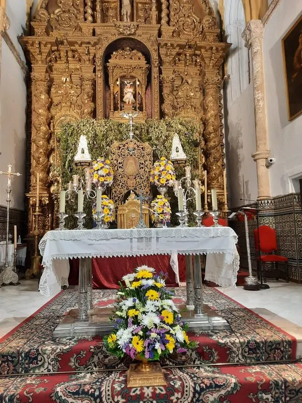 Altar rocio 2022-Sanlucar la Mayor