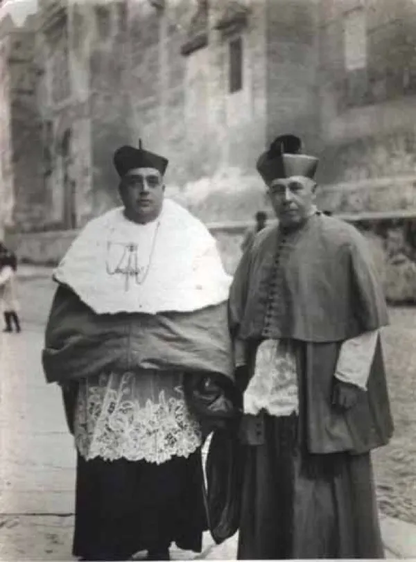 Cardenal Almaraz y el obispo de Plasensia