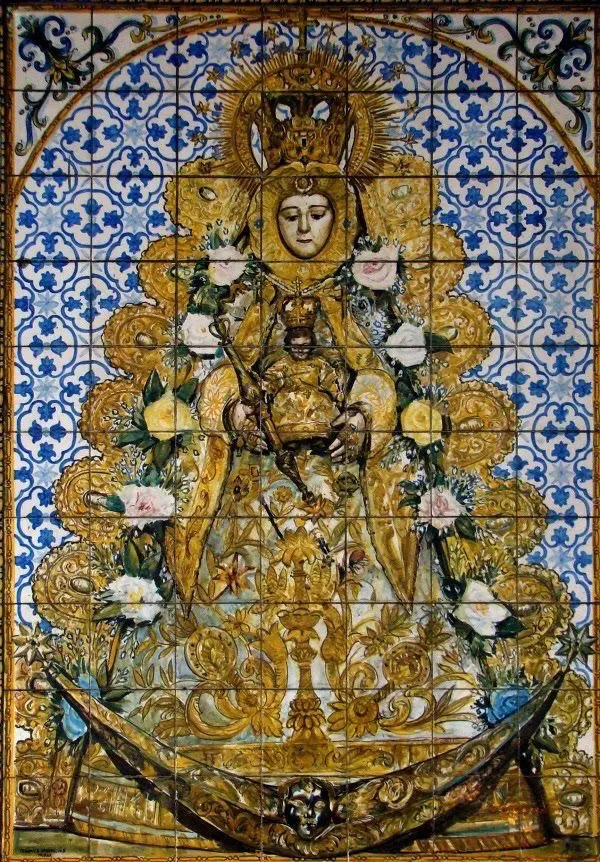 Azulejos Virgen rocio-6