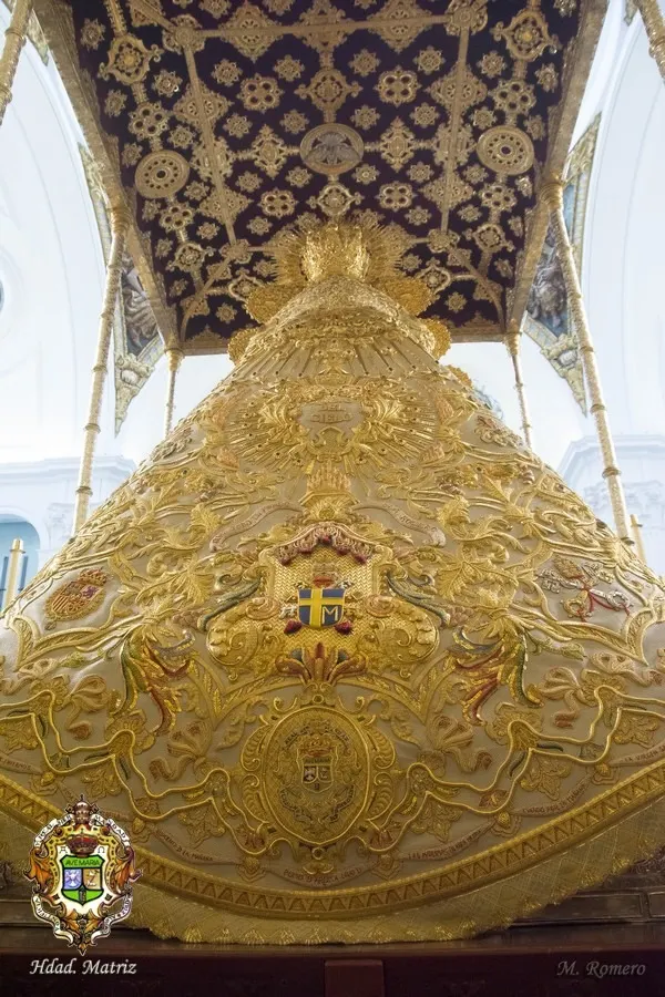 41-Virgen rocio preparada para romeria 2019-1