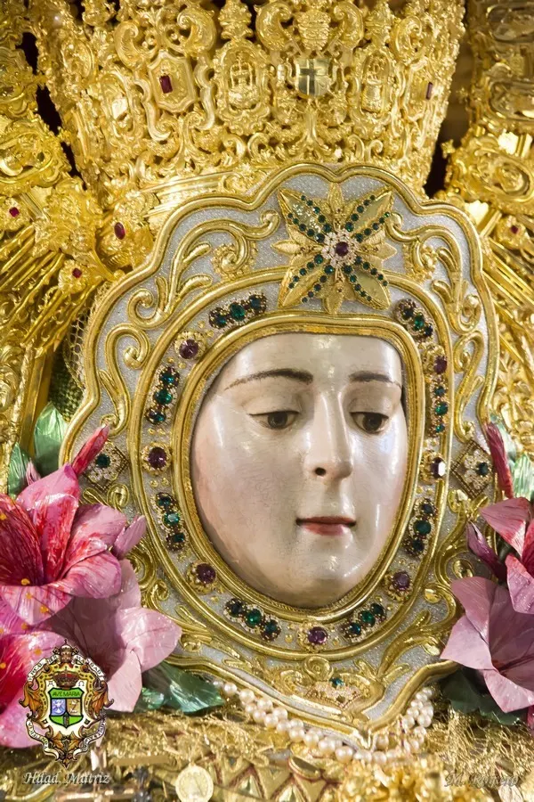 6-Virgen rocio preparada para romeria 2019-1