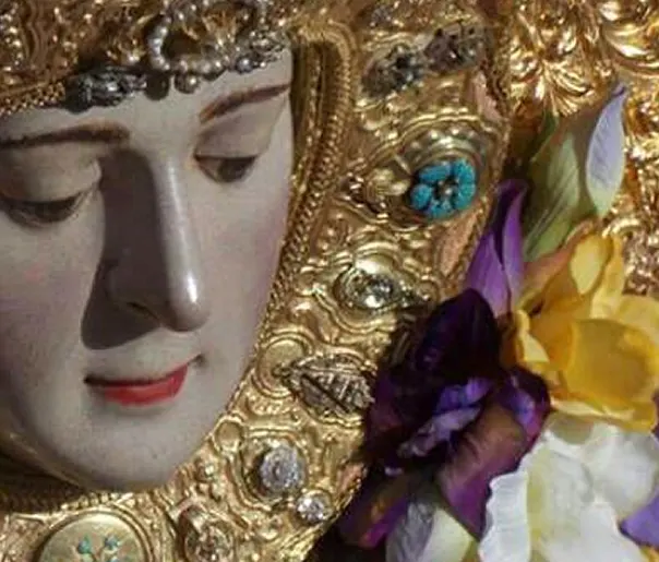 La Virgen del Rocio-virgen-cara
