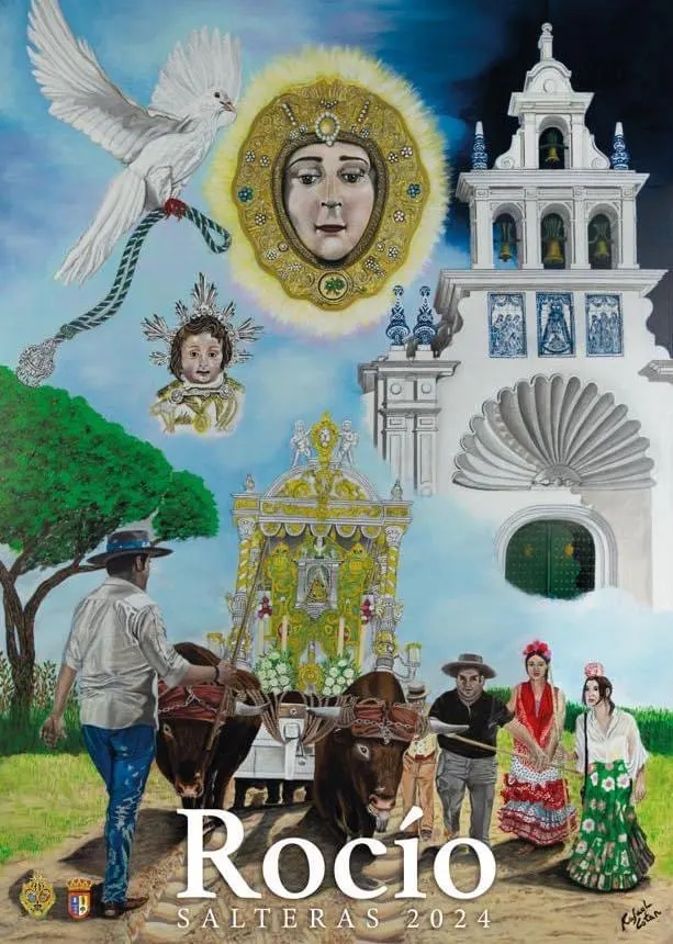 Cartel rocio Salteras 2024