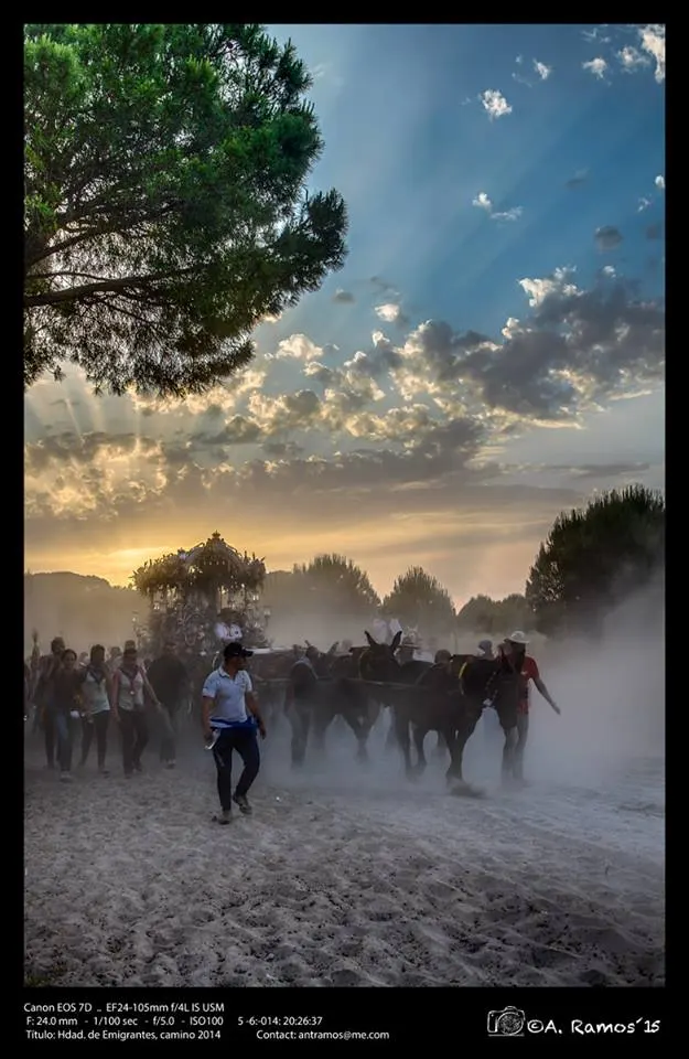 Antonio Ramos -Hermandad de Emigrantes. Camino 2014-25