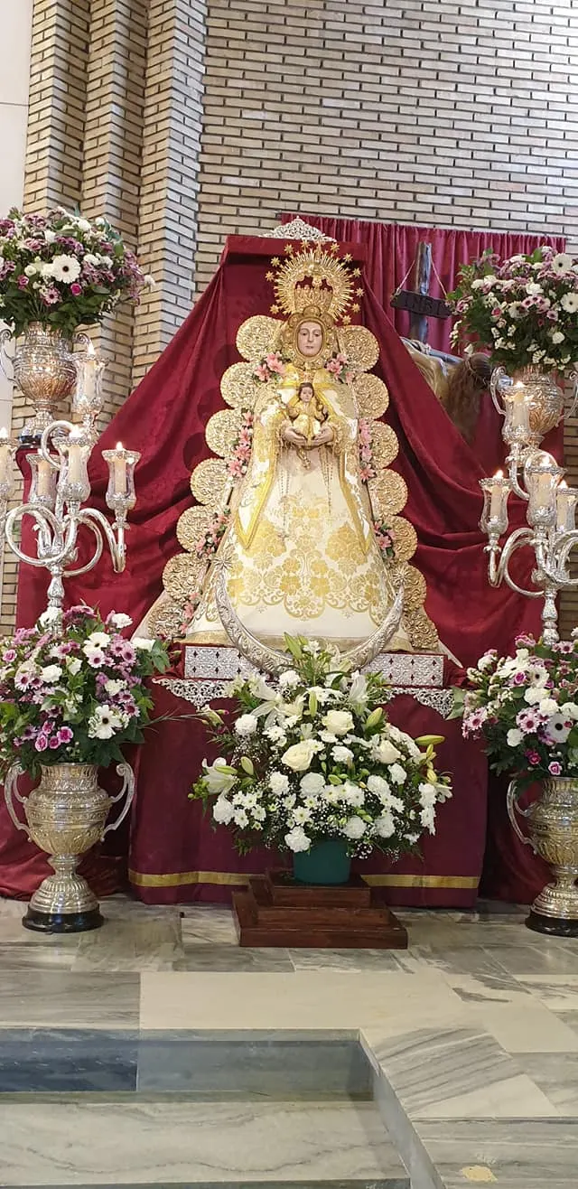 Rocio altar cultos Rota 2021
