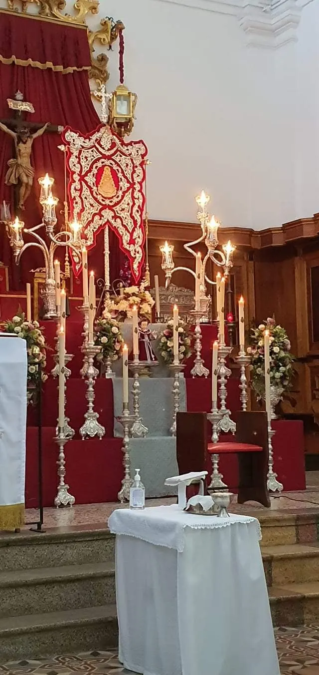 Rocio altar cultos Gibraleon 2021