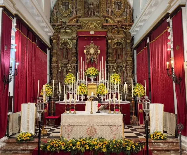 Altar de cultos rocio 2026-Tocina