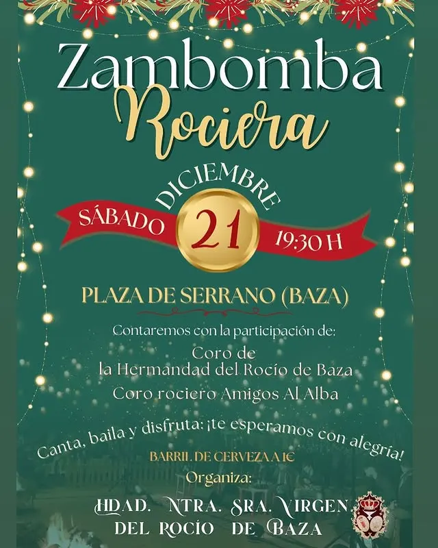 rocio navidad 2024 baza