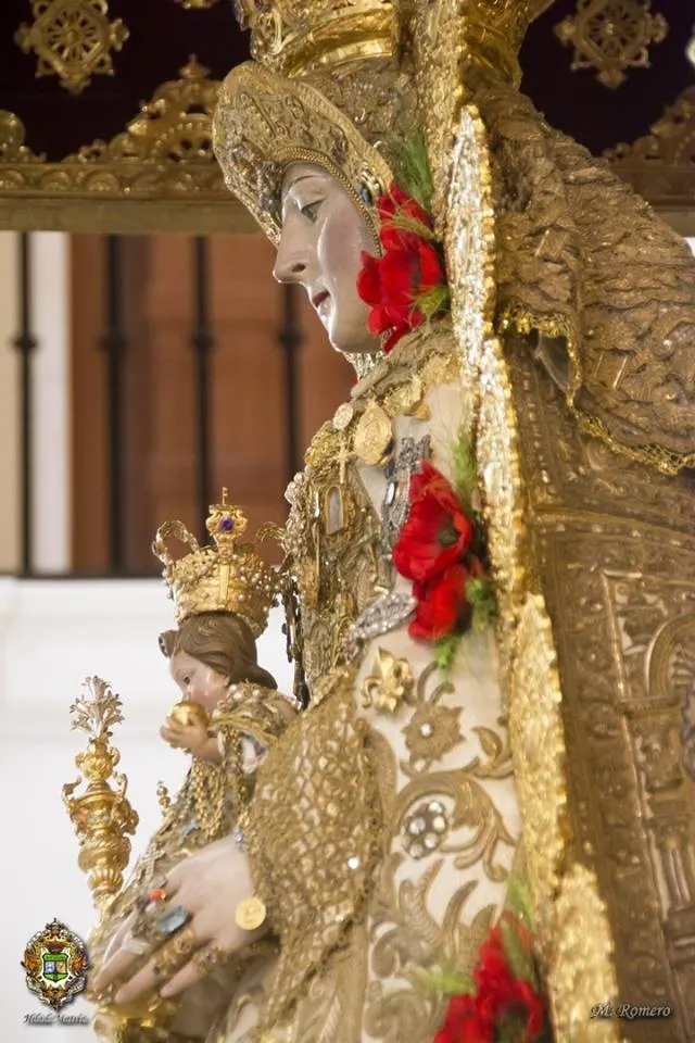 Virgen en su paso 2017 M-Romero-17
