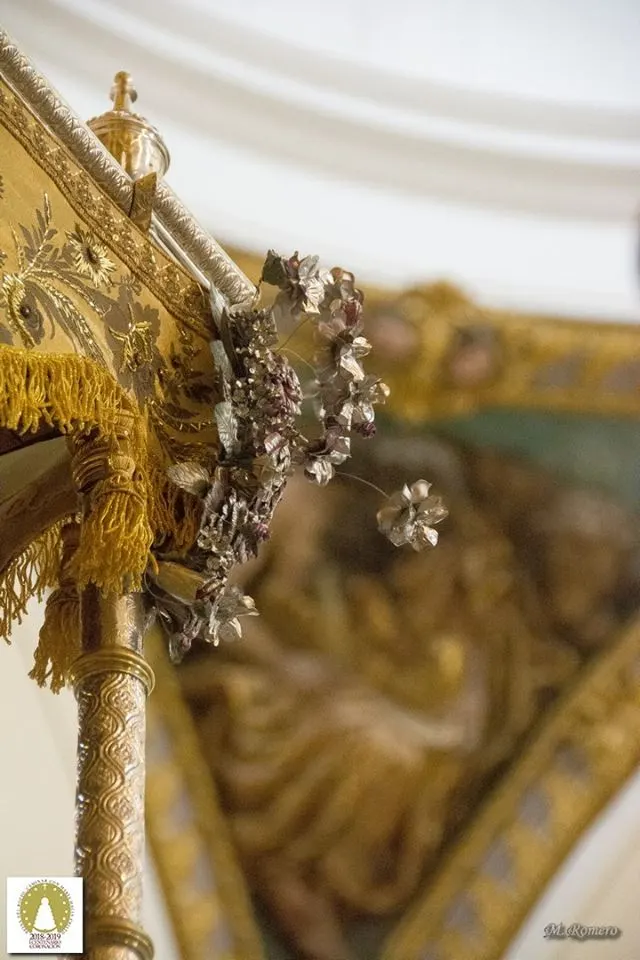 Centenario coronacion rocio la virgen luce nueva manto septiembre 2018-21